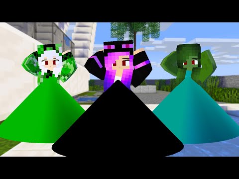 MONSTER SCHOOL : CHICKEN WING MEME CREEPER, ZOMBIE, ENDERMAN PRINCESS - MINECRAFT ANIMATION