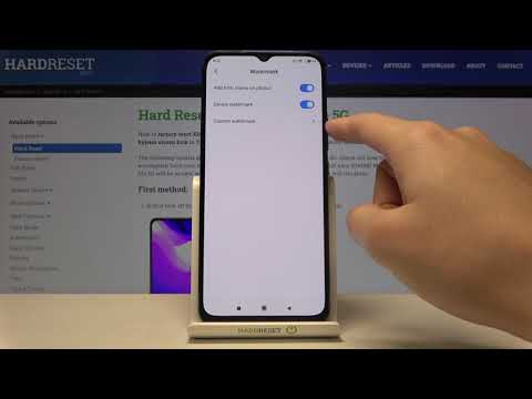 How to Manage Camera Watermark in XIAOMI Mi 10 Lite 5G – Find Watermark Options