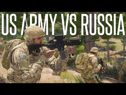 US ARMY vs RUSSIAN VDV BATTLE - ArmA 3 Realistic PVP Gameplay