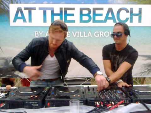 dj Dominico and MisterGrammy At the beach