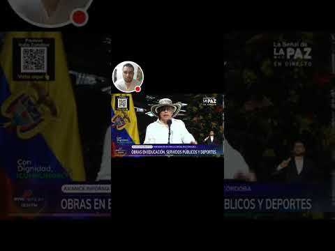 Gustavo Petro impulsa progreso en Córdoba con sede del SENA y agua en Ciénaga de Oro