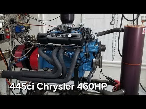440 Chrysler Dyno Test 460HP 530lbs 1970 Challenger