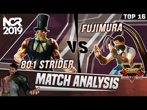 SFV AE Match Analysis: Norcal Regionals 2019 - 801 Strider vs. Fujimura
