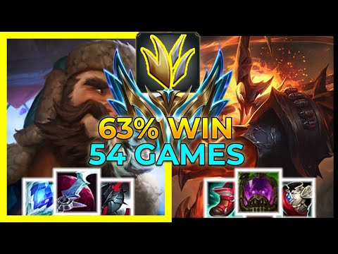 【 63 % Win Graves 】vs Hecarim - JUNGLE - CHALLENGER - League of Legends Elite Gameplay