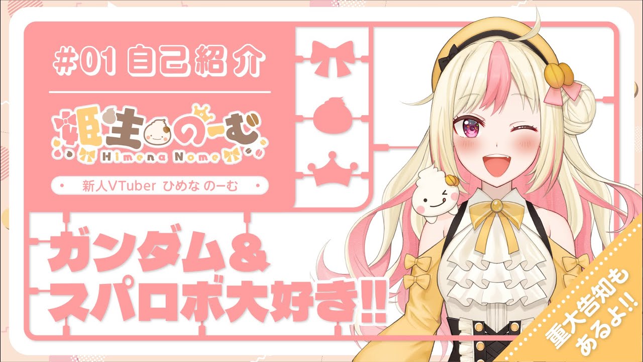 クラウドファンディングプロジェクト：VTuber『姫生のーむ』ぬいぐるみ計画!!