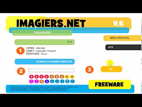 #French conjugation #Impératif Présent #attendre