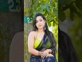Bong Crush Tanvi Priyanka With New Black Chiffon Saree In Garden Shorts Ytshorts Dangerfashion