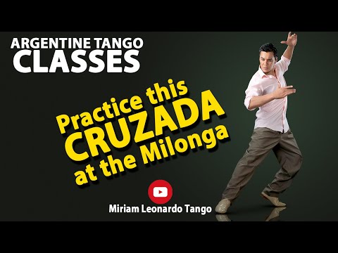TANGO CRUZADA FOR LEADERS.  (Your partner will be impressed)