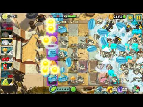 Plants Vs Zombies 2 Pyramid of Doom Level 113