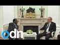 Putin And Mugabe Make Jokes About Sanctions At A Meeting In Russia