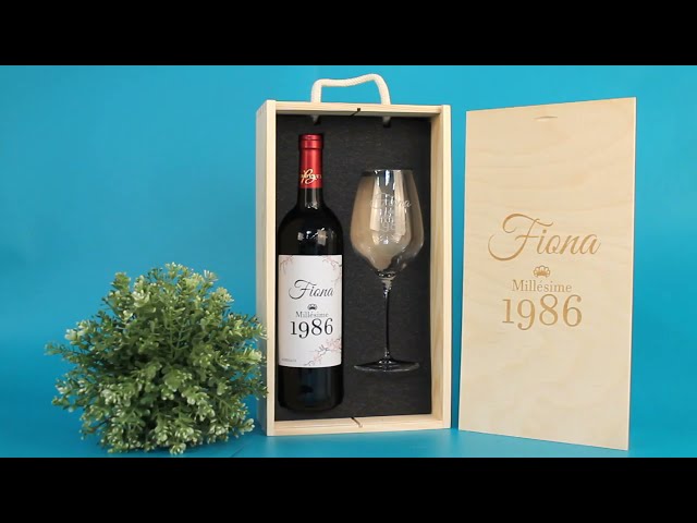 Vídeo relacionado con Genérico Botella de Vino Personalizada con Caja Regalo - Tinto Rioja