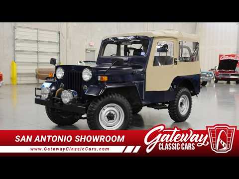 1981 Mitsubishi Jeep (CC-2120081) for sale in New Braundfels, Texas