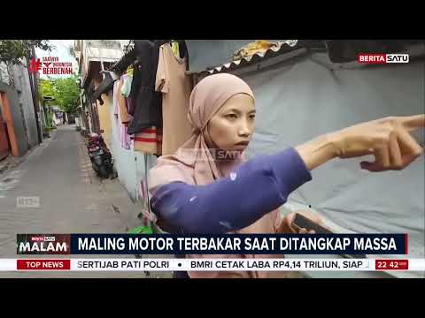 Maling Motor Terbakar Saat Akan Dibawa ke Kantor Polisi #Beritasatu