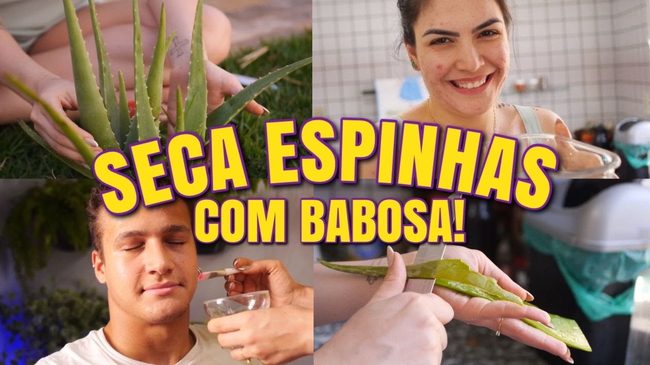 SECA ESPINHAS SUPER RÁPIDO E INFALÍVEL - Receita Natural com Babosa