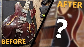 Video thumbnail for Cleaning a 1977 Gibson ES-335 TD | Guitars In The Attic by Guitars In The Attic