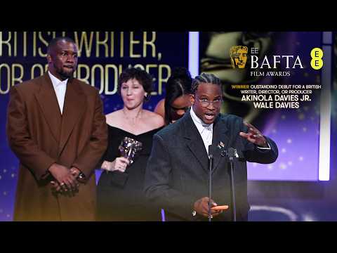 Akinola Davies Jr. and Wale Davies Win the Outstanding Debut BAFTA | EE BAFTA Film Awards 2026