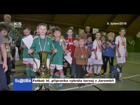 Fotbal: hl. přípravka vyhrála turnaj v Jaroměři