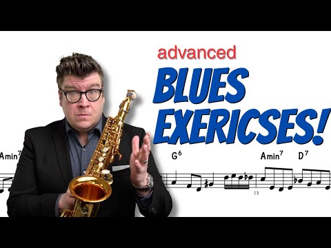 Advanced Blues Exercises on Sax!