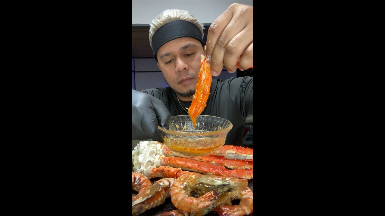 King Crab + Tiger Shrimp Mukbang