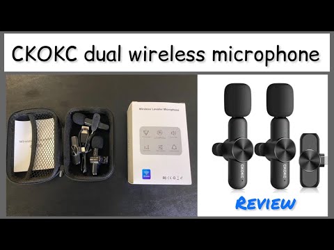 CKOKC Dual Wireless microphone for Smartphones and tablets | I AM HASAN