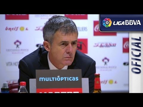 Rueda de Prensa de Alcaraz tras el UD Almería (3-0) Granada CF - HD
