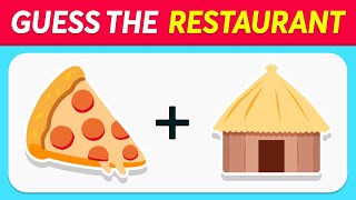 Guess the FAST FOOD Restaurant by Emoji 🍕🍔 Fast Food Emoji Quiz