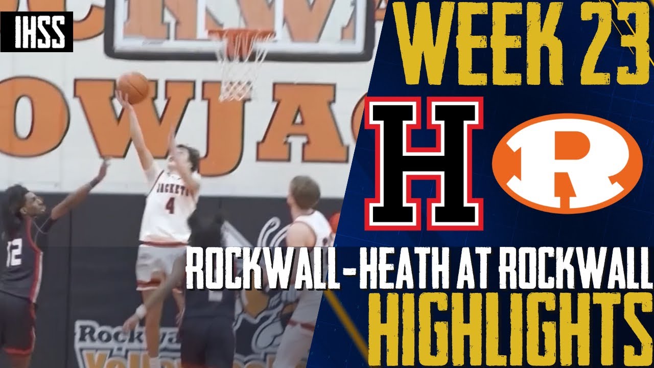 Rockwall Dominates Rival Hawks 43-23 | High School Basketball Highlights