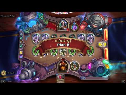 GUIDE: Poisonmaster Pollark Boomsday Lethal Puzzle Lab Solutions / Answers - FAST (Hearthstone)
