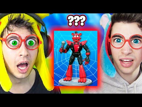 ADIVINA la SKIN de **FREDDY** Challenge en Fortnite!! (Competición Five Nights at Freddy's y más)