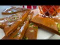 Very simple sohan with just 3 ingredients | Iranian sohan recipe with tahini | سوهان ار