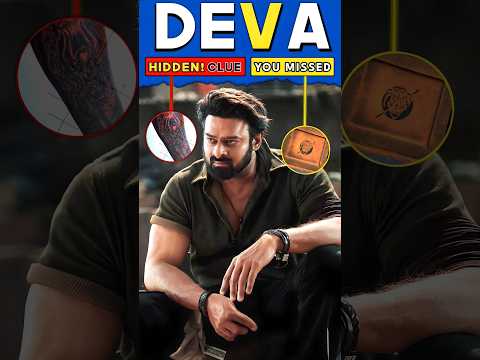 You Missed This Shocking Truth Behind Deva's Tattoo in Salaar!🔥 #shorts
