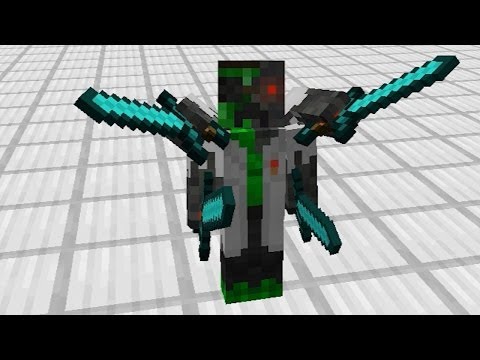 docm77 - Minecraft Mod: Custom Player Model - 2 More Arms - Doctopus