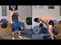EASIEST 250lbs Hang Power Clean | HEAVY Kettlebell Swings 275lbs!