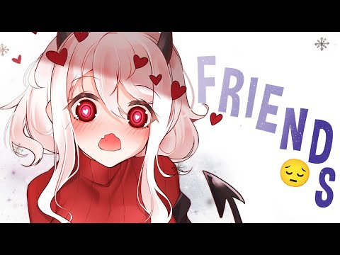 Nightcore - FRIENDS (Lyrics)