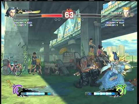 SSF4AE: Rose (hakumai0527) vs. Guile (hioseijurou)  SD