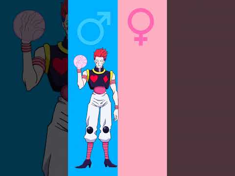 hunter x hunter characters gender swap part - 3 #shorts #edit #viral #gender swap #anime #h x h