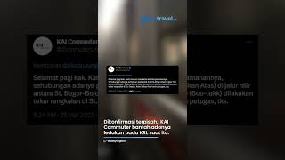 Tragedi Mengejutkan Salah Satu Gerbong KRL di Stasiun Bojong Gede Dipenuhi Asap Tebal