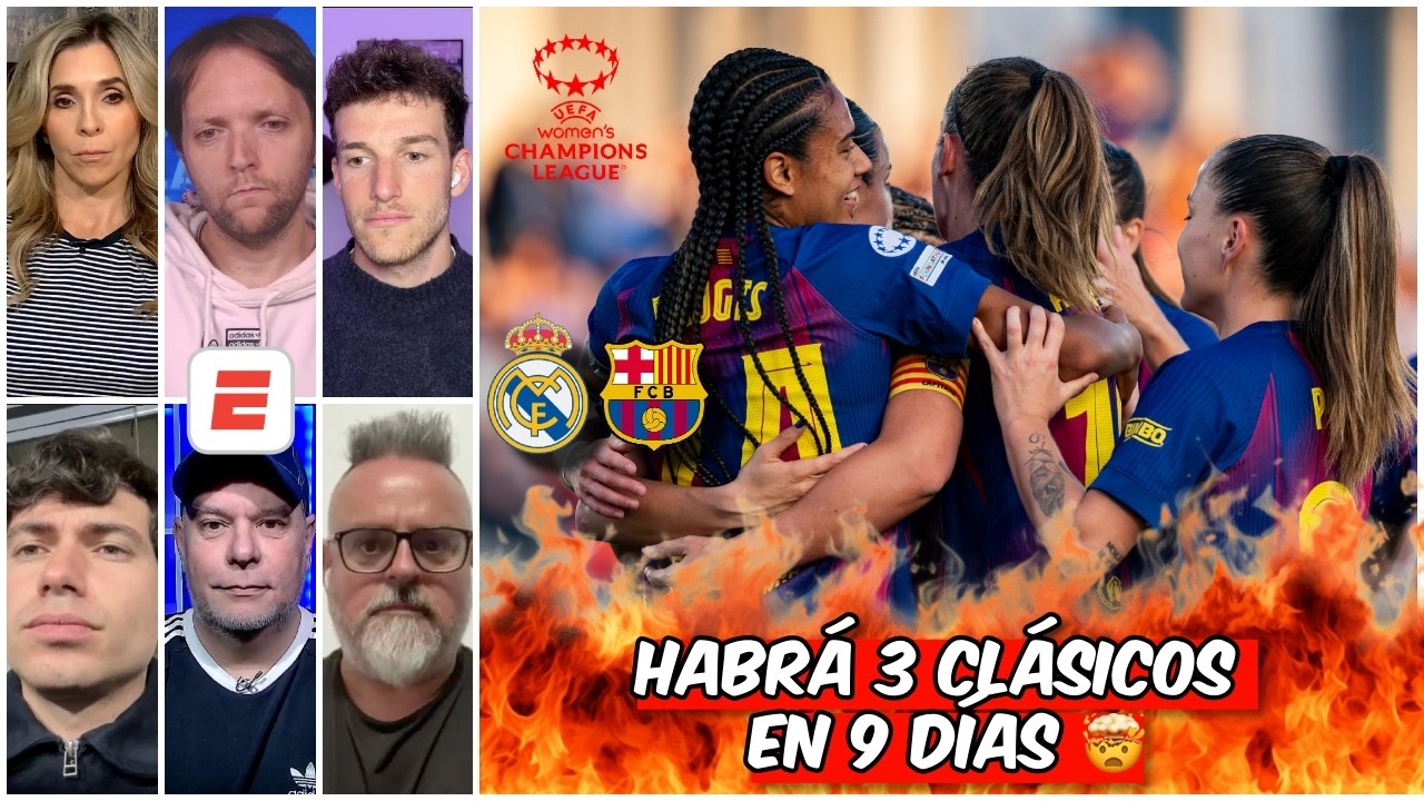 La DISTANCIA entre BARCELONA y REAL MADRID es COMPLETAMENTE INALCANZABLE | Champions League Femenina