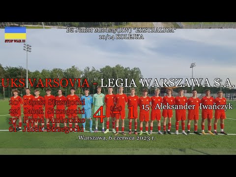 6 VI 2023 r.  UKS VARSOVIA - LEGIA WARSZAWA  S.A.