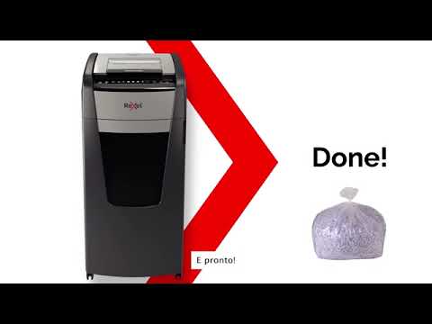 Vídeo do produto Fragmentadora Automática de papel Tilibra 600 folhas - 600x 220V