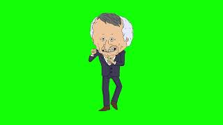 Mr. Boss dancing — Smiling Friends green screen