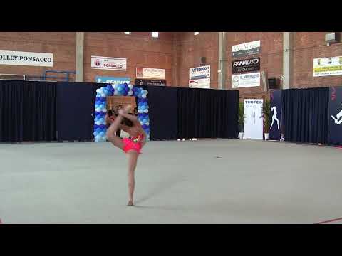 Giorgia Romagnoli corpo libero TROFEO GIULIA CIGNONI 2018