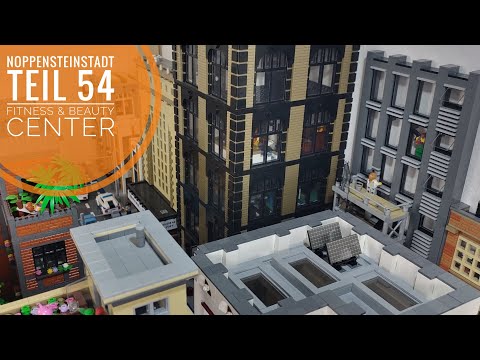 Noppensteinstadt - Teil 54 Fitness & Beauty Center // BlueBrixx Lego