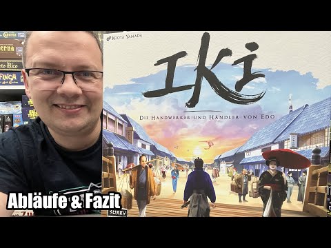 Iki - Die Handwerker und Händerl von Edo (Giant Roc) - nominiert zum Kennerspiel des Jahres 2023
