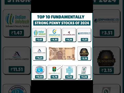 Top 10 fundamentally strong penny stocks || share market for beginners #Stocks @marketgram03 #2024