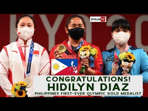 Hidilyn Diaz Wins First Tokyo Olympics Gold Medalist For Philippines