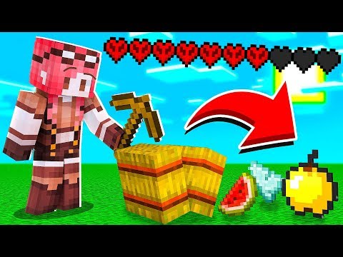 MINECRAFT HARDCORE MA CON GLI OGGETTI A CASO!!