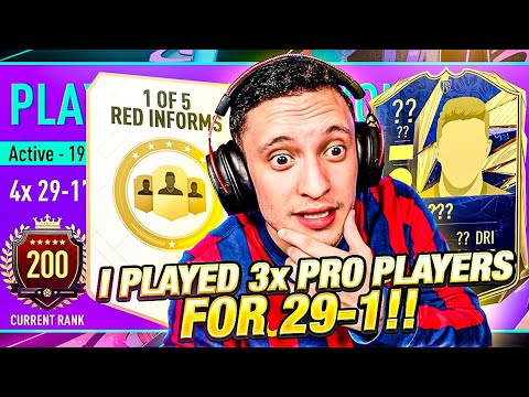 I PLAYED 3x PRO PLAYERS FOR 4x 29-1’s IN A ROW!! PRO FUT CHAMPIONS GAMEPLAY HIGHLIGHTS! FIFA 21