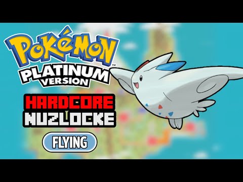 Pokemon Platinum Hardcore Nuzlocke - FLYING  Only (NO Items, NO Overleveling)