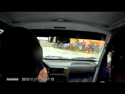 Marcin Opora / Damian Mastyj - Peugeot 106 - XV Jasielski Rajd Niepodległości Jasło 11.11.2015